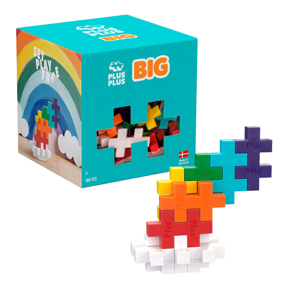 Plus-Plus BIG Regenboog Bouwset - 100st.