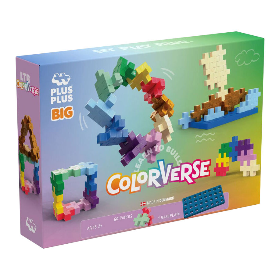 Plus-Plus BIG Learn To Build Colorverse - 60st.