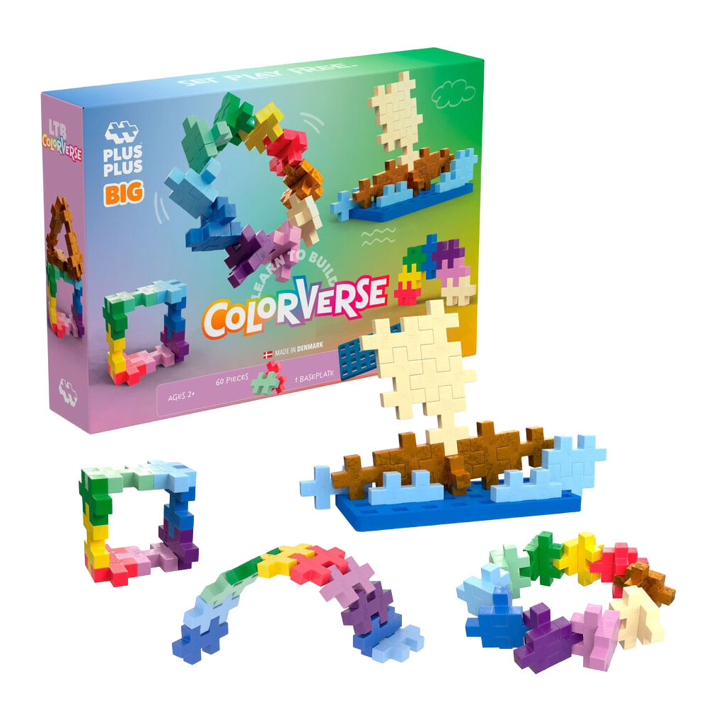 Plus-Plus BIG Learn To Build Colorverse - 60st.