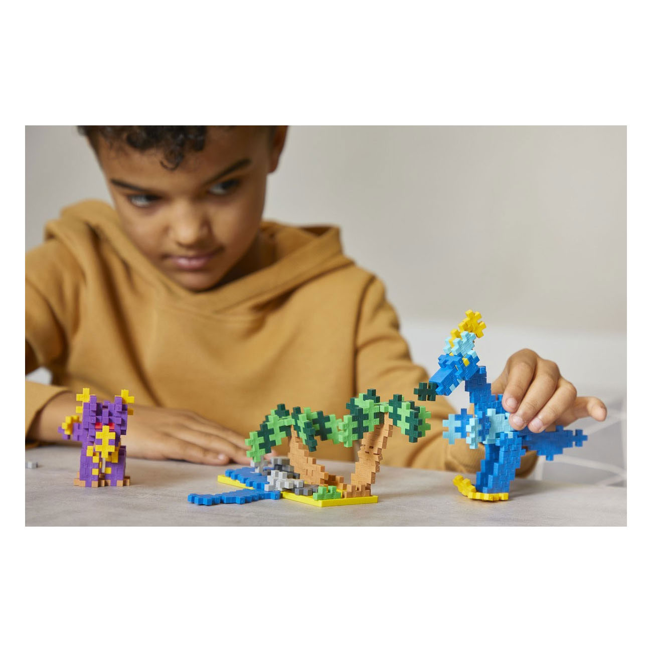 Plus-Plus Learn to Build Dino's - 600st.