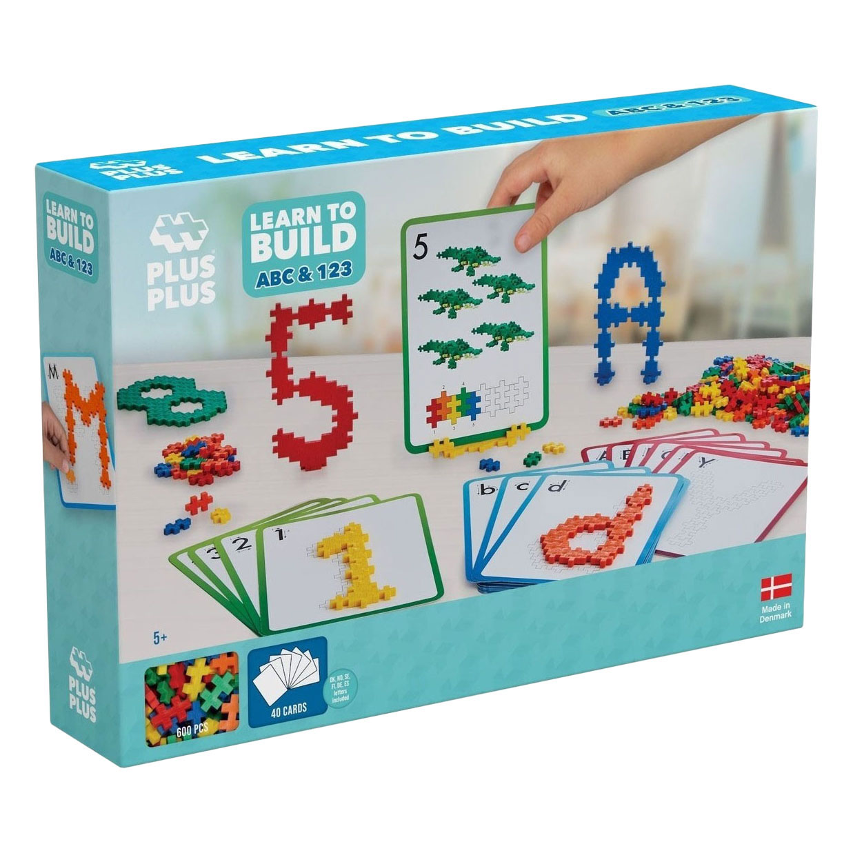 Plus-Plus Learn to Build ABC/123 - 600st.