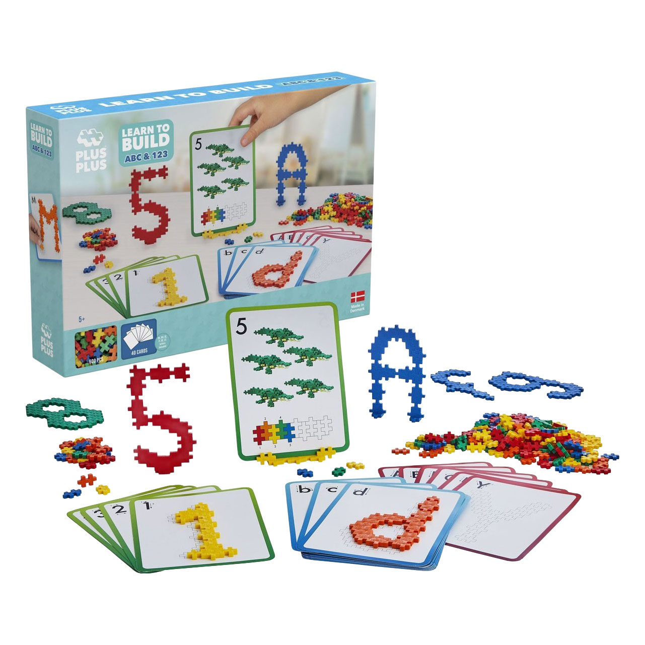 Plus-Plus Learn to Build ABC/123 - 600st.