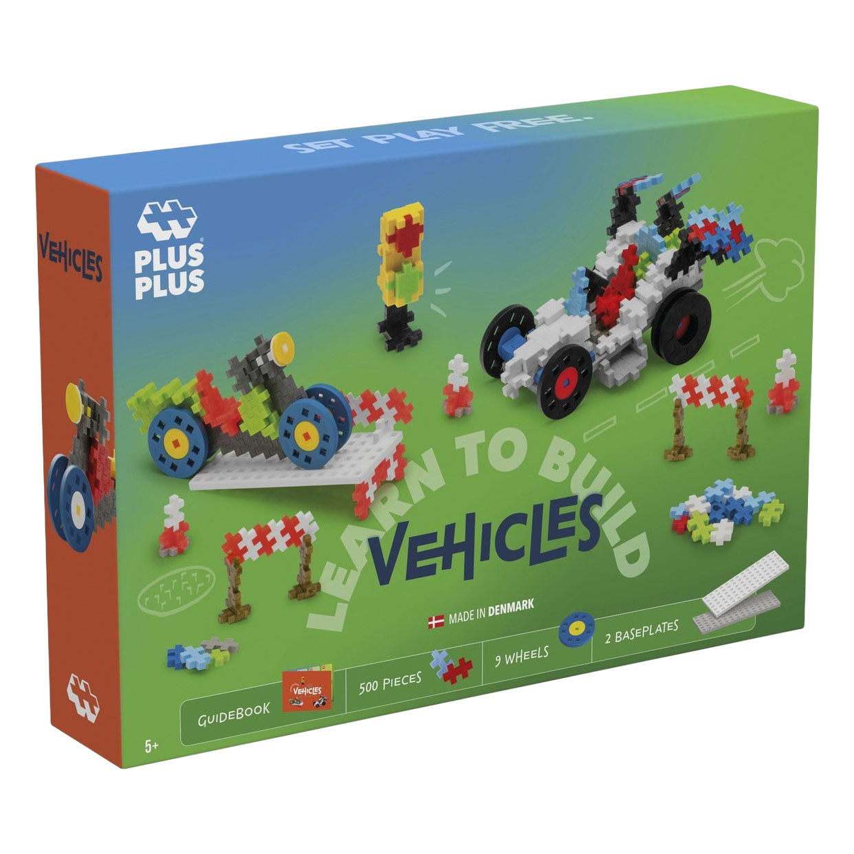Plus-Plus Learn to Build Voertuigen - 500st.