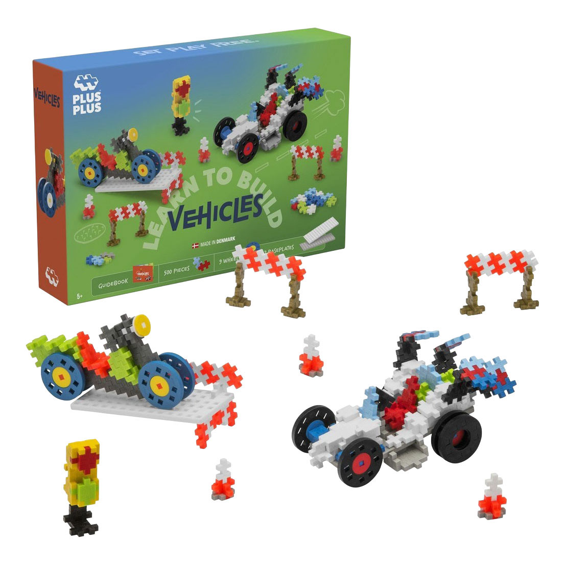 Plus-Plus Learn to Build Voertuigen - 500st.