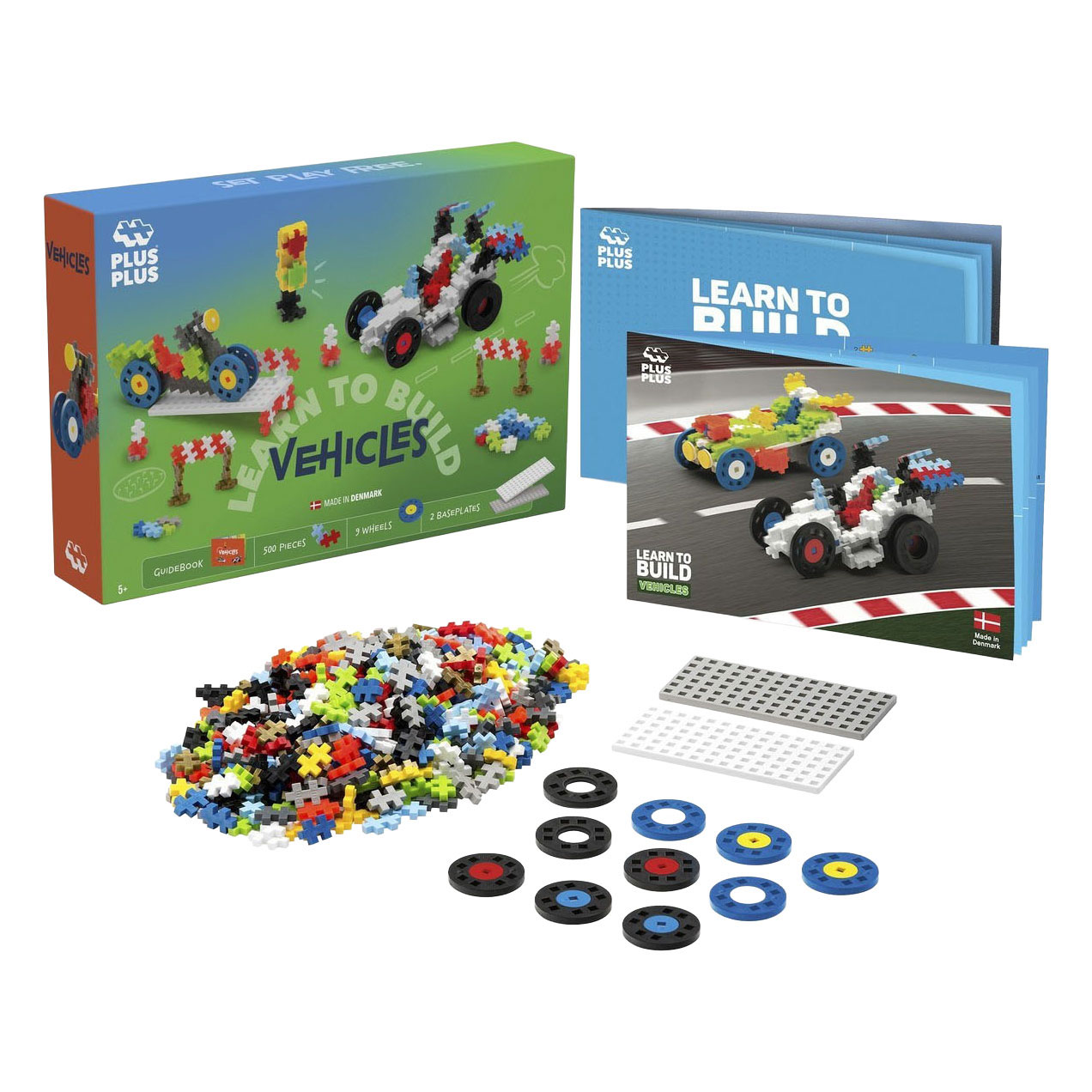 Plus-Plus Learn to Build Voertuigen - 500st.