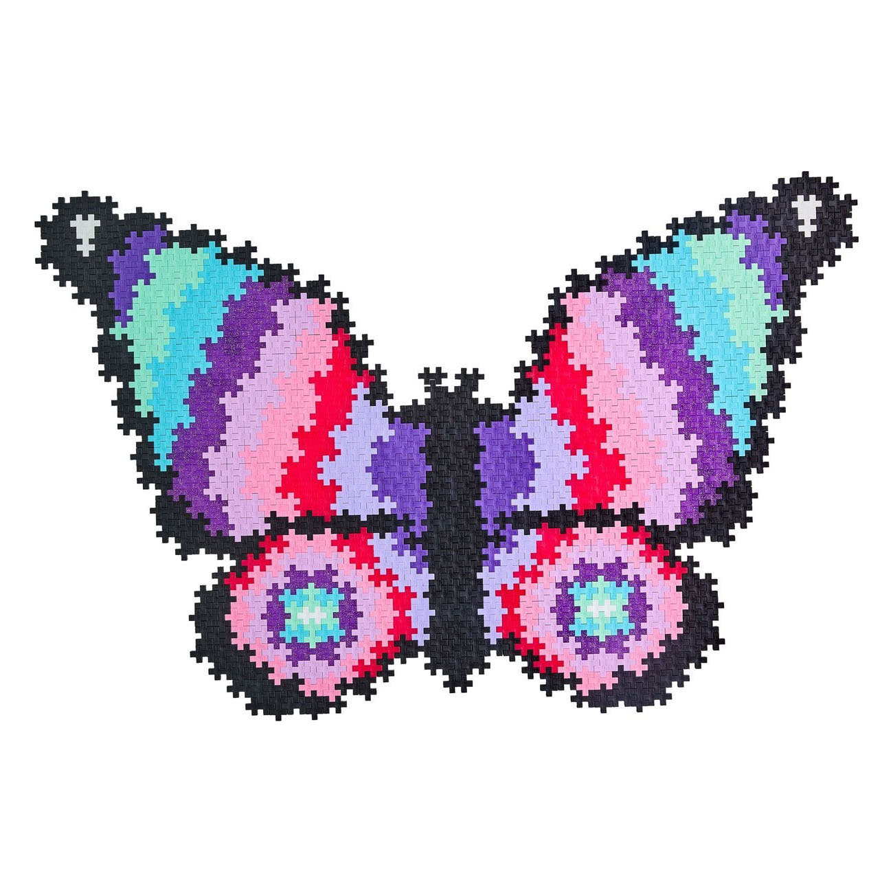 Plus-Plus Puzzelen op Nummer Vlinder - 800st.