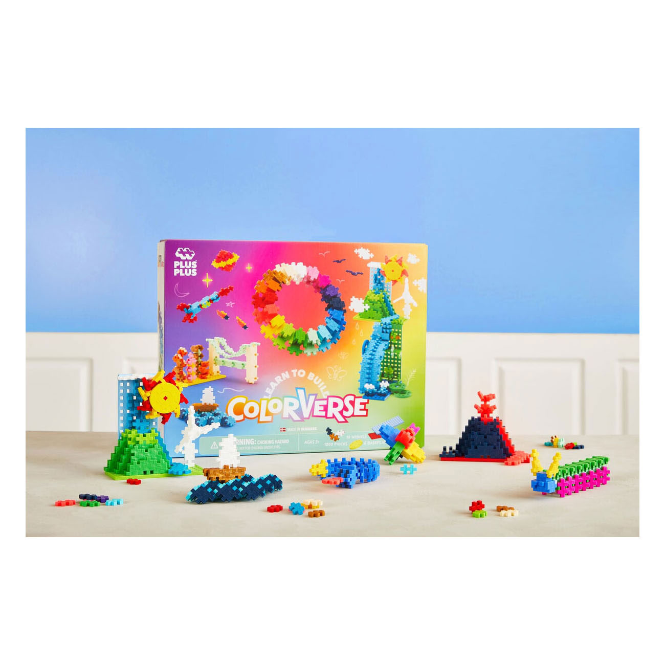 Plus-Plus Learn to build Colorverse Super Set - 1000st.