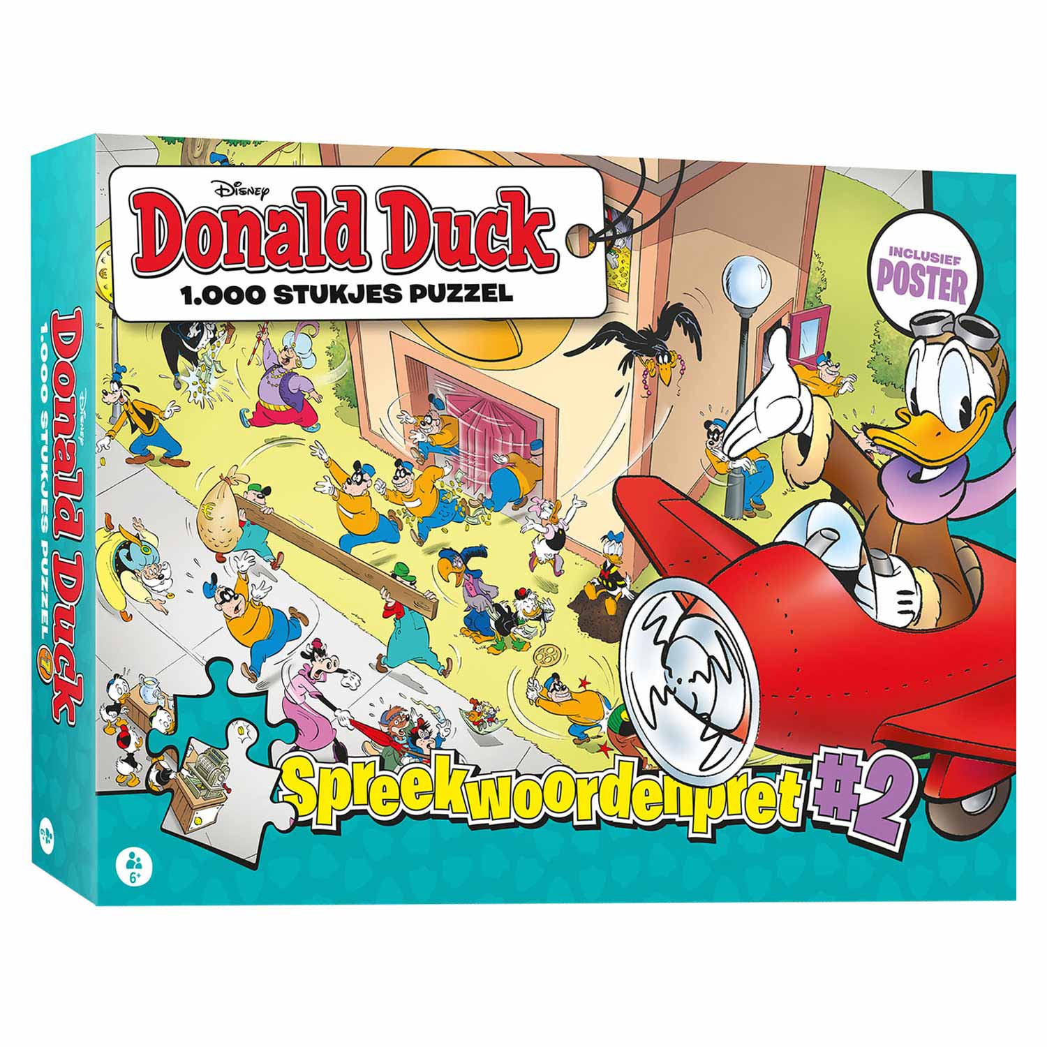 royalty kosten applaus Donald Duck Puzzel - Spreekwoordenstrijd, 1000st. ... | Lobbes Speelgoed