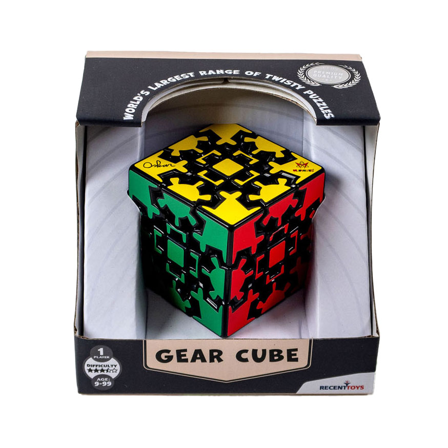 Gear Cube Brainteaser Puzzle Cube