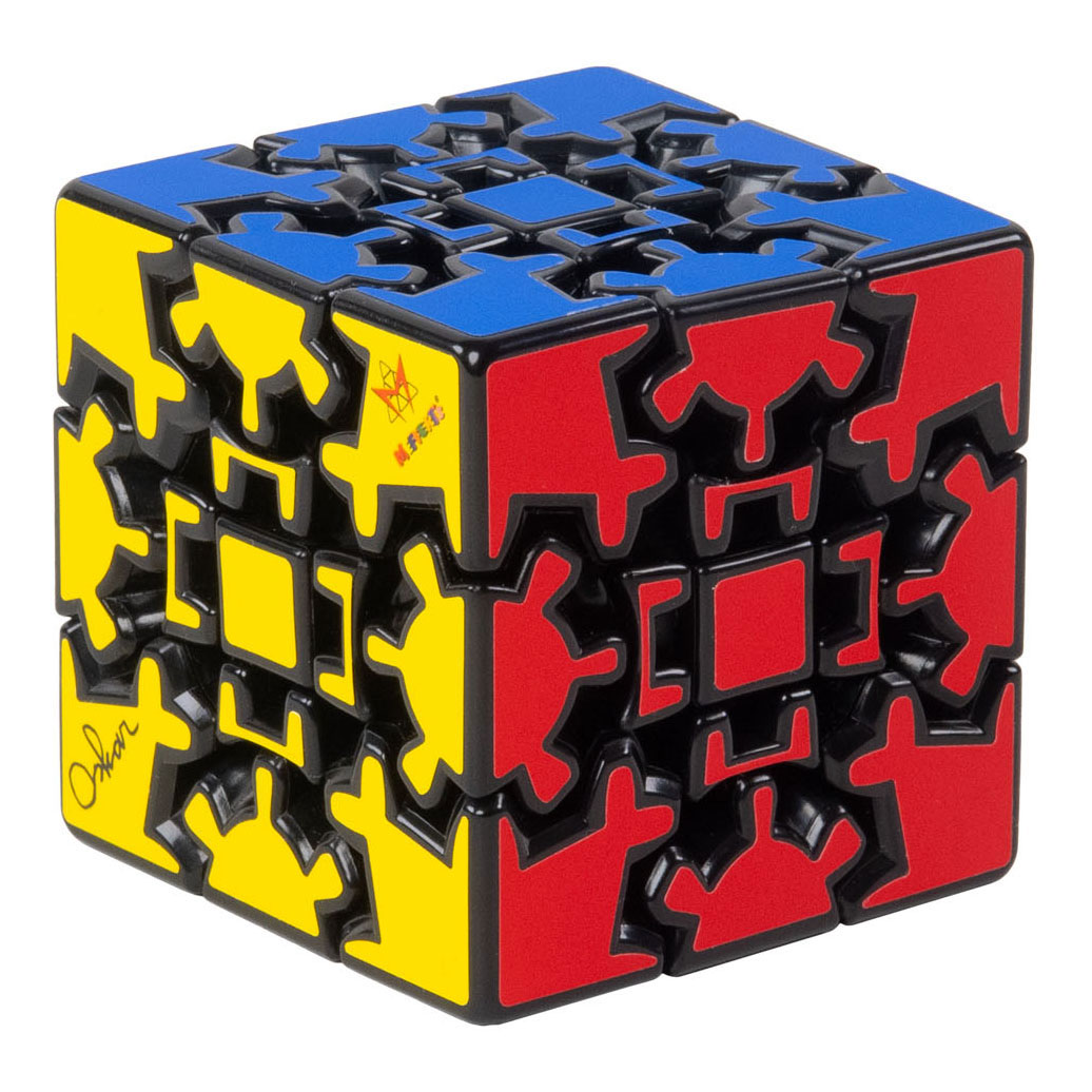 Gear Cube Brainteaser Puzzle Cube