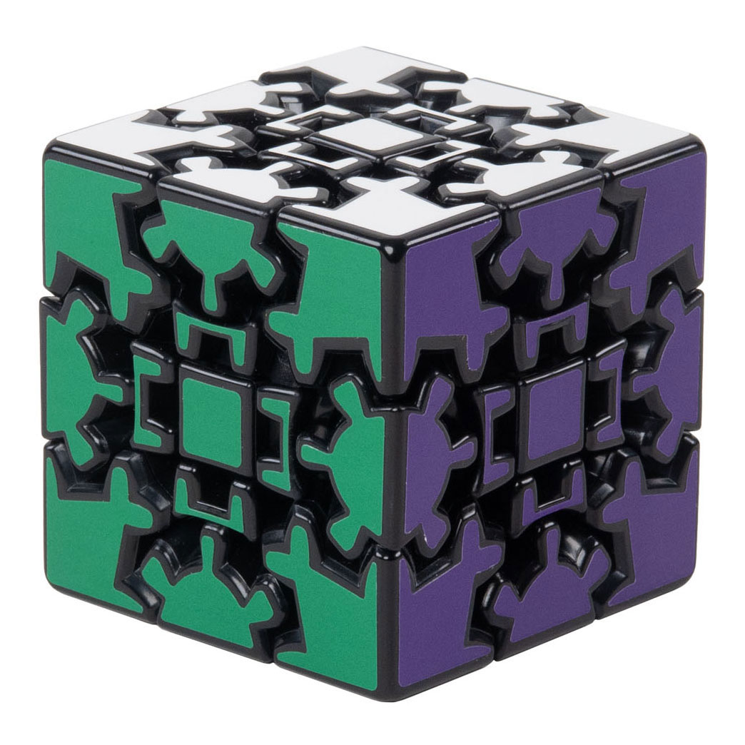 Gear Cube Brainteaser Puzzle Cube