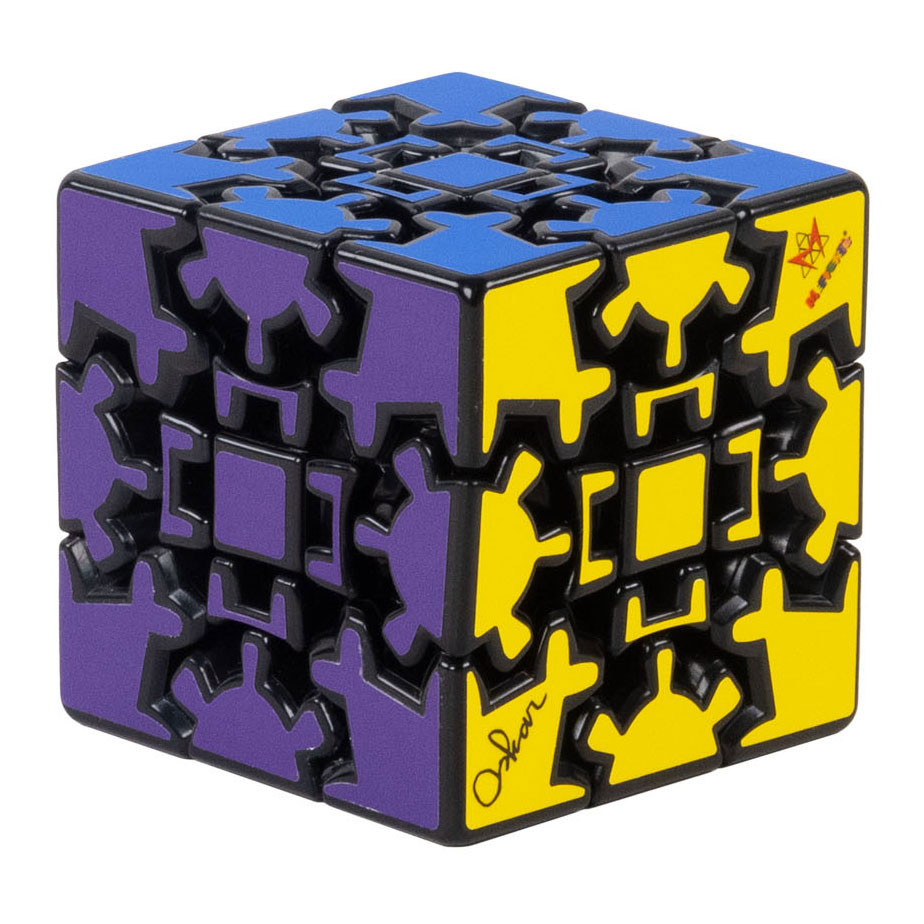 Gear Cube Brainteaser Puzzle Cube