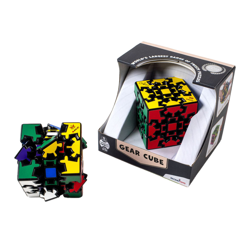 Gear Cube Brainteaser Puzzle Cube