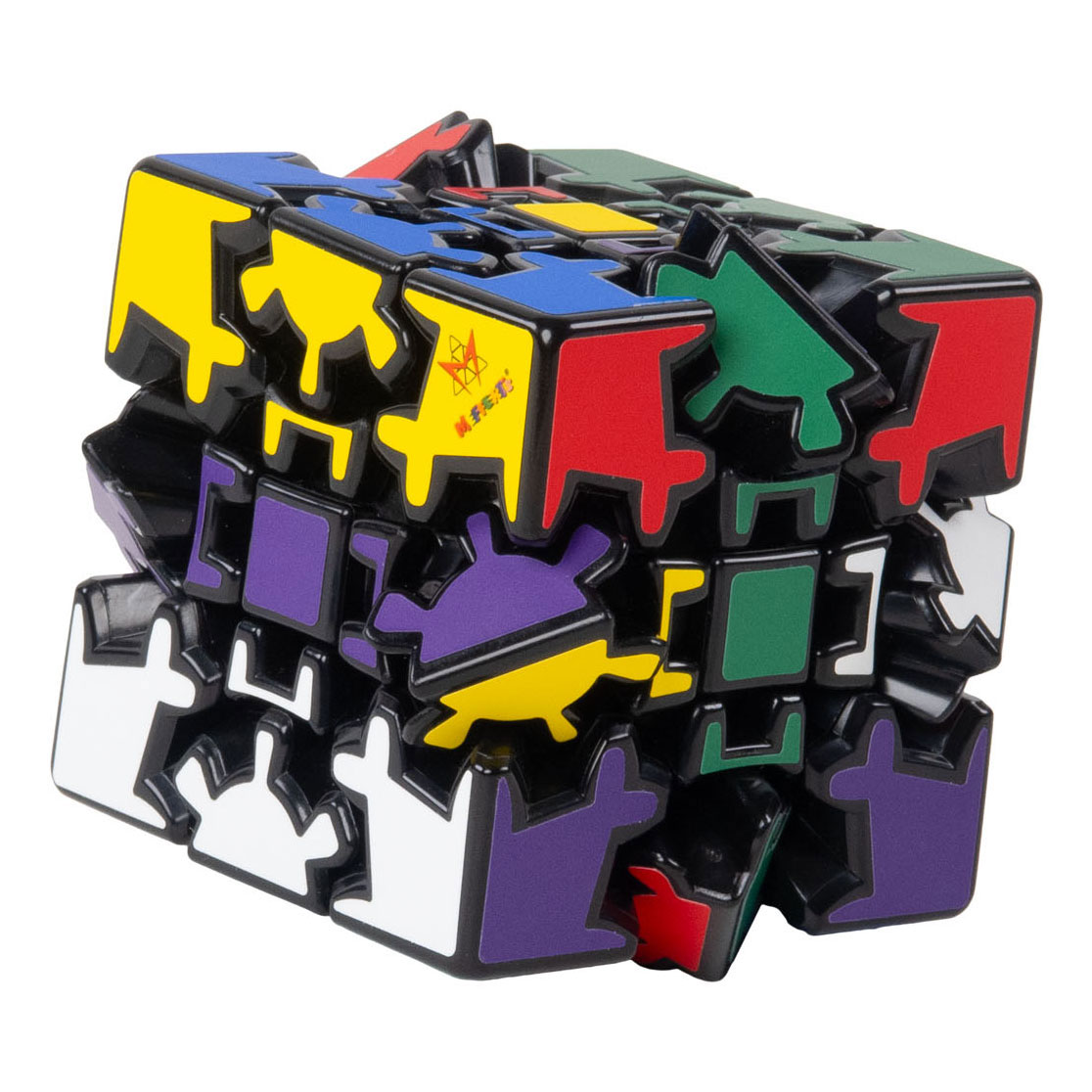 Gear Cube Brainteaser Puzzle Cube