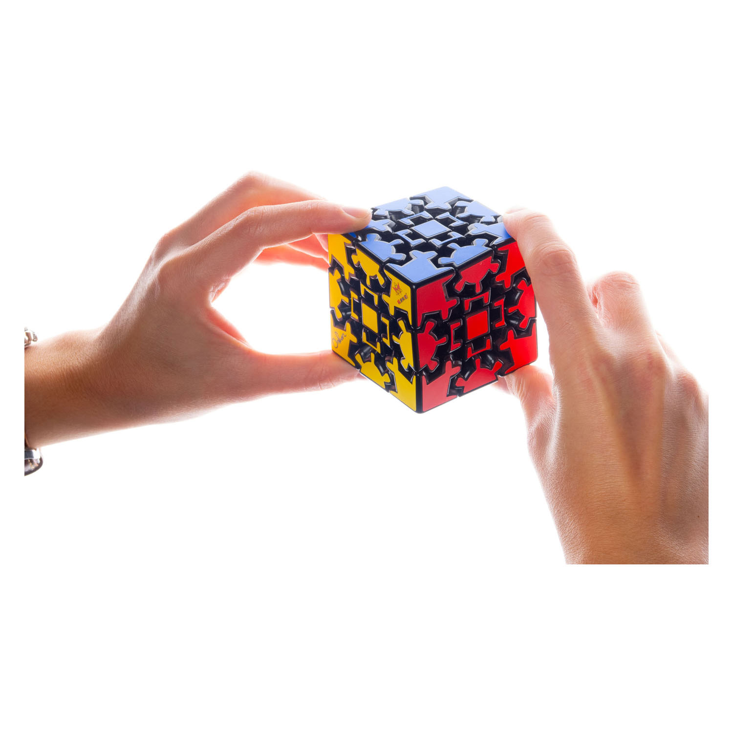 Gear Cube Brainteaser Puzzle Cube