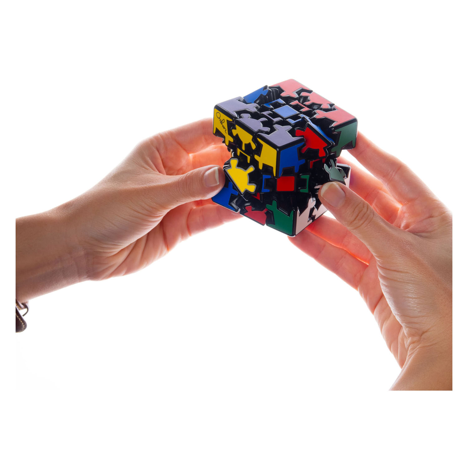 Gear Cube Brainteaser Puzzle Cube