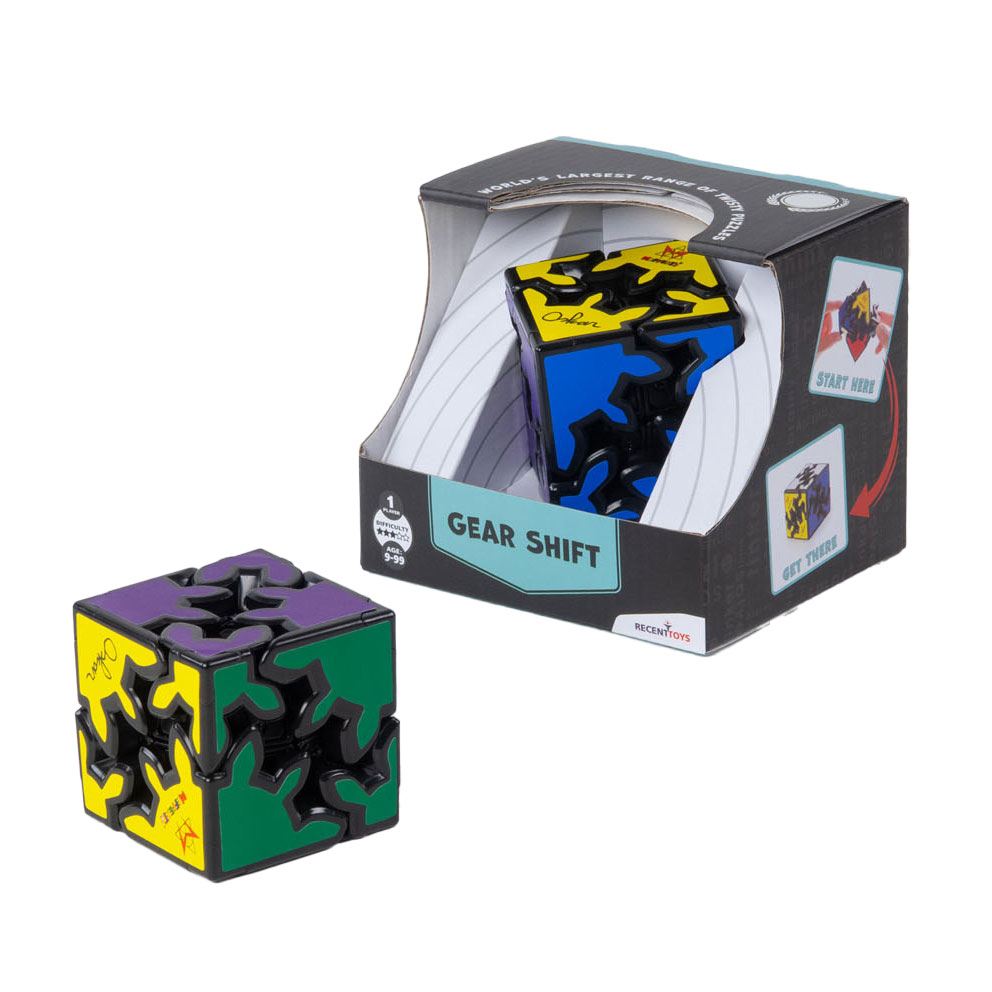 Gear Shift Brainteaser Puzzle Cube