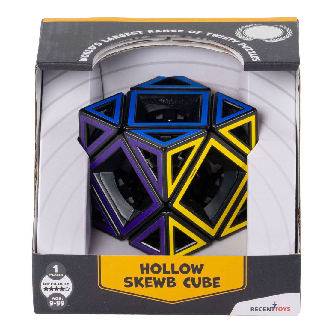 Hollow Skewb Cube Breinbreker Puzzelkubus