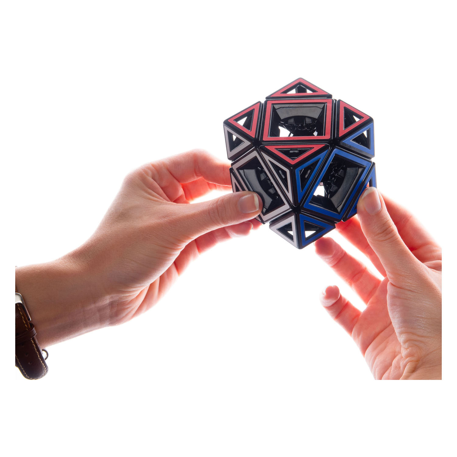 Hollow Skewb Cube Brainteaser Puzzle Cube