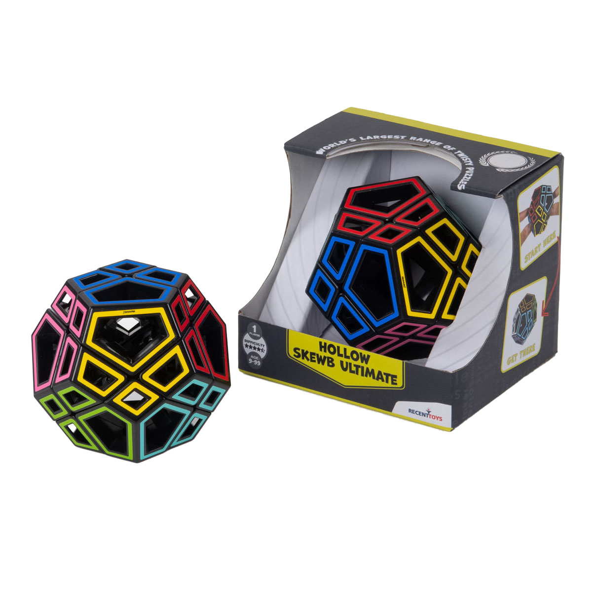 Boule de casse-tête ultime Hollow Skewb