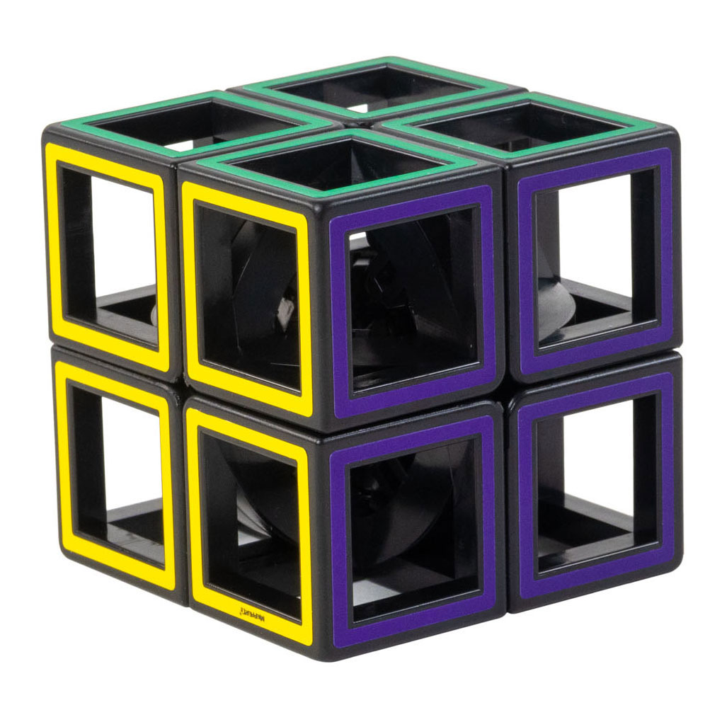 Hollow Two by Two Brainteaser Puzzle Cube