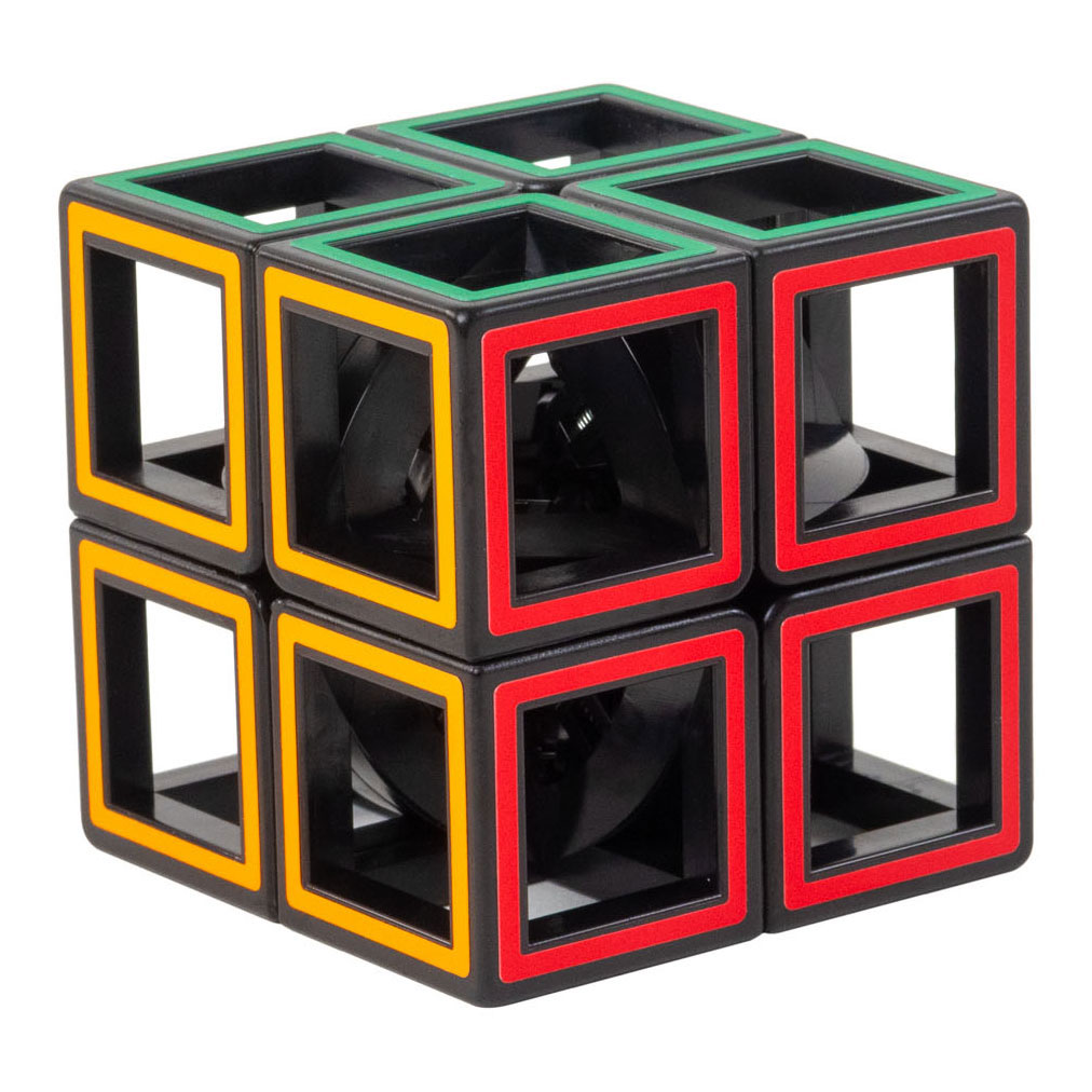 Hollow Two by Two Brainteaser Puzzle Cube