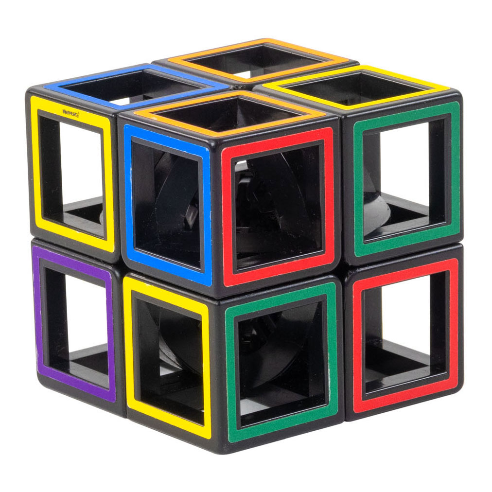 Hollow Two by Two Brainteaser Puzzle Cube