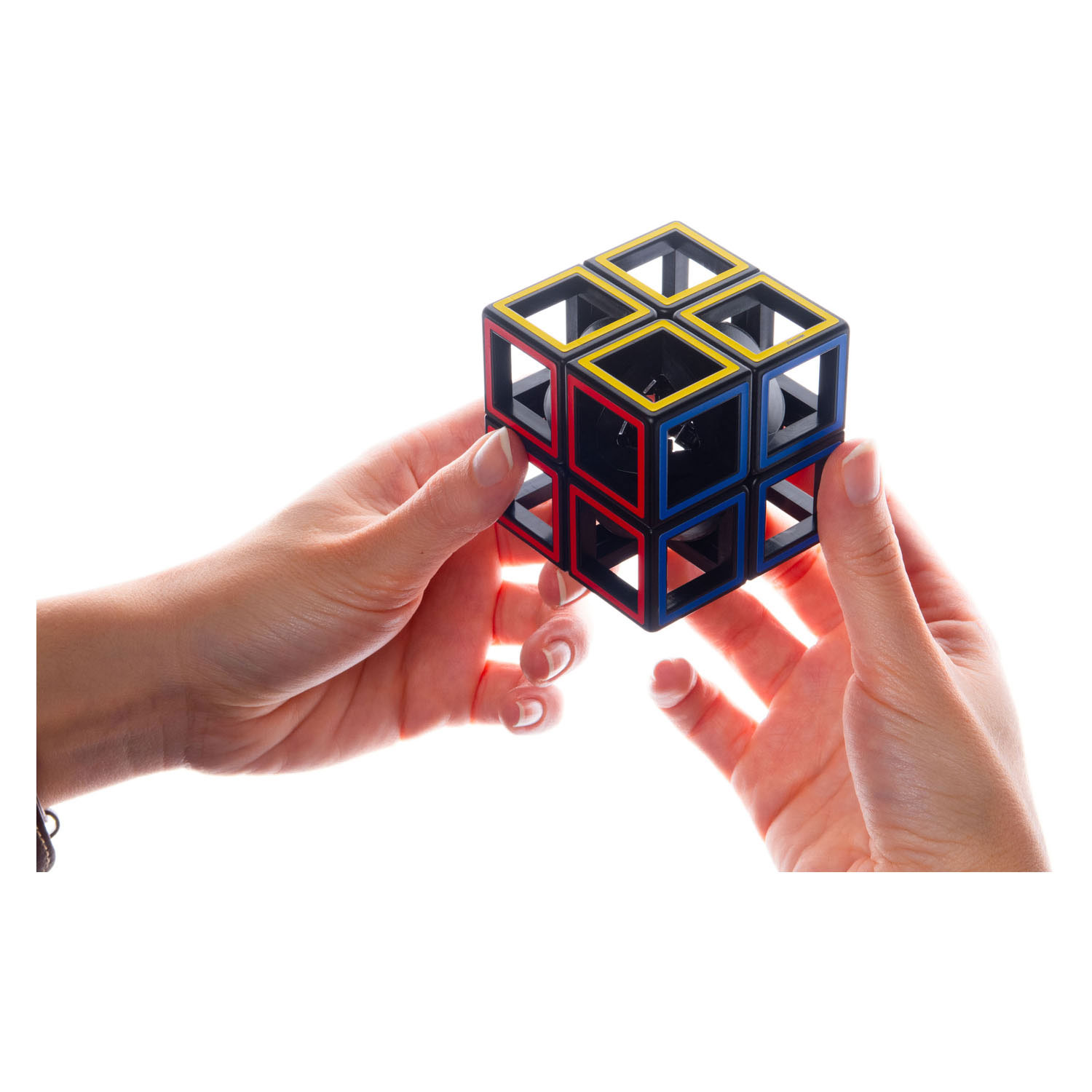 Hollow Two by Two Brainteaser Puzzle Cube