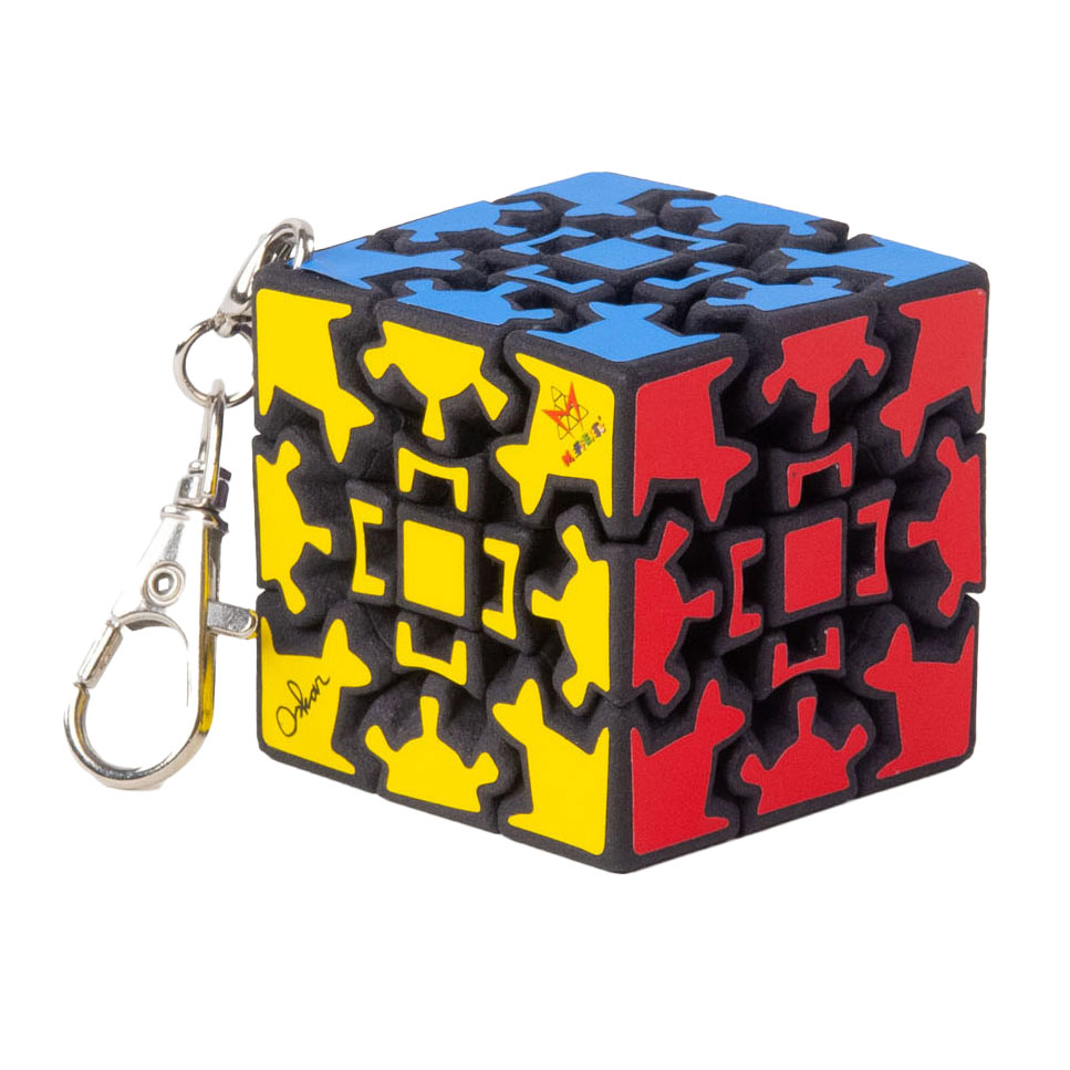 Mini Gear Cube Puzzelkubus Sleutelhanger