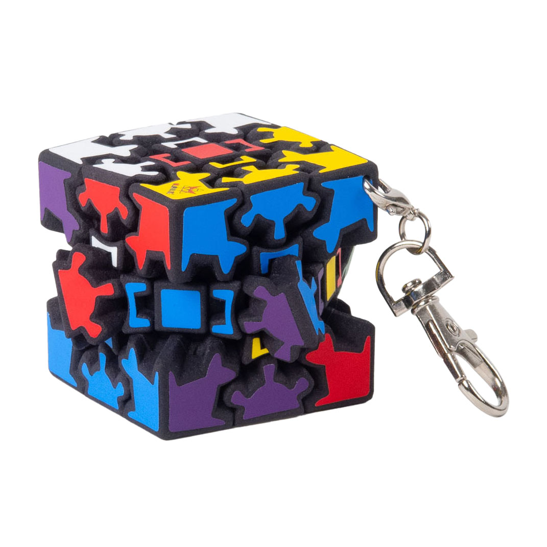 Mini Gear Cube Puzzelkubus Sleutelhanger