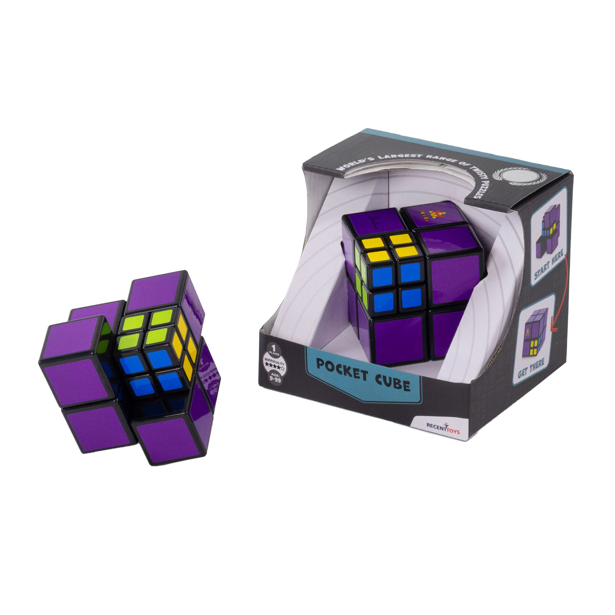 Pocket Cube Breinbreker Puzzelkubus