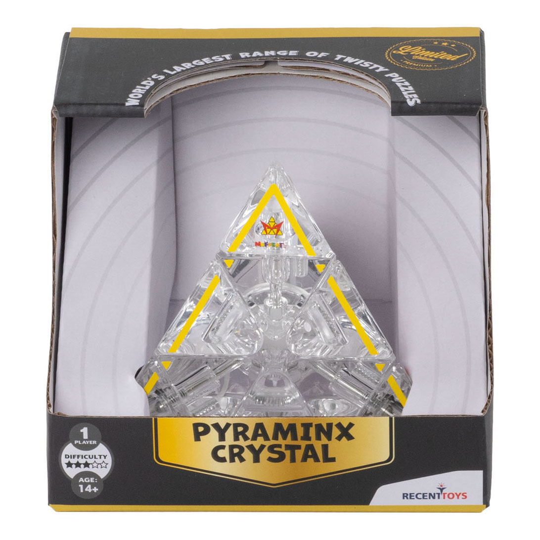 Puzzle casse-tête Pyraminx Crystal LE