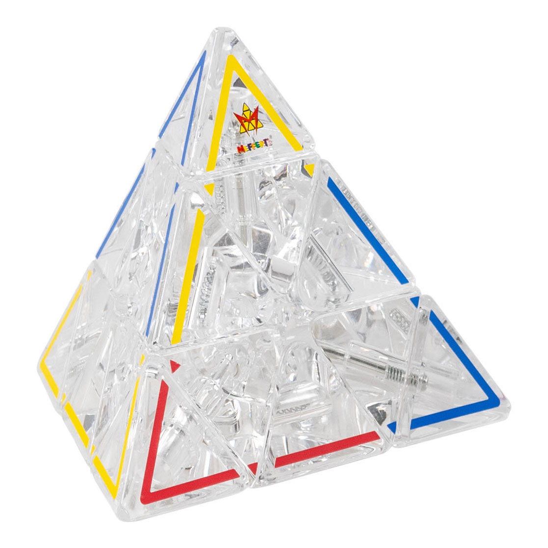 Pyraminx Crystal LE Brainteaser-Puzzle