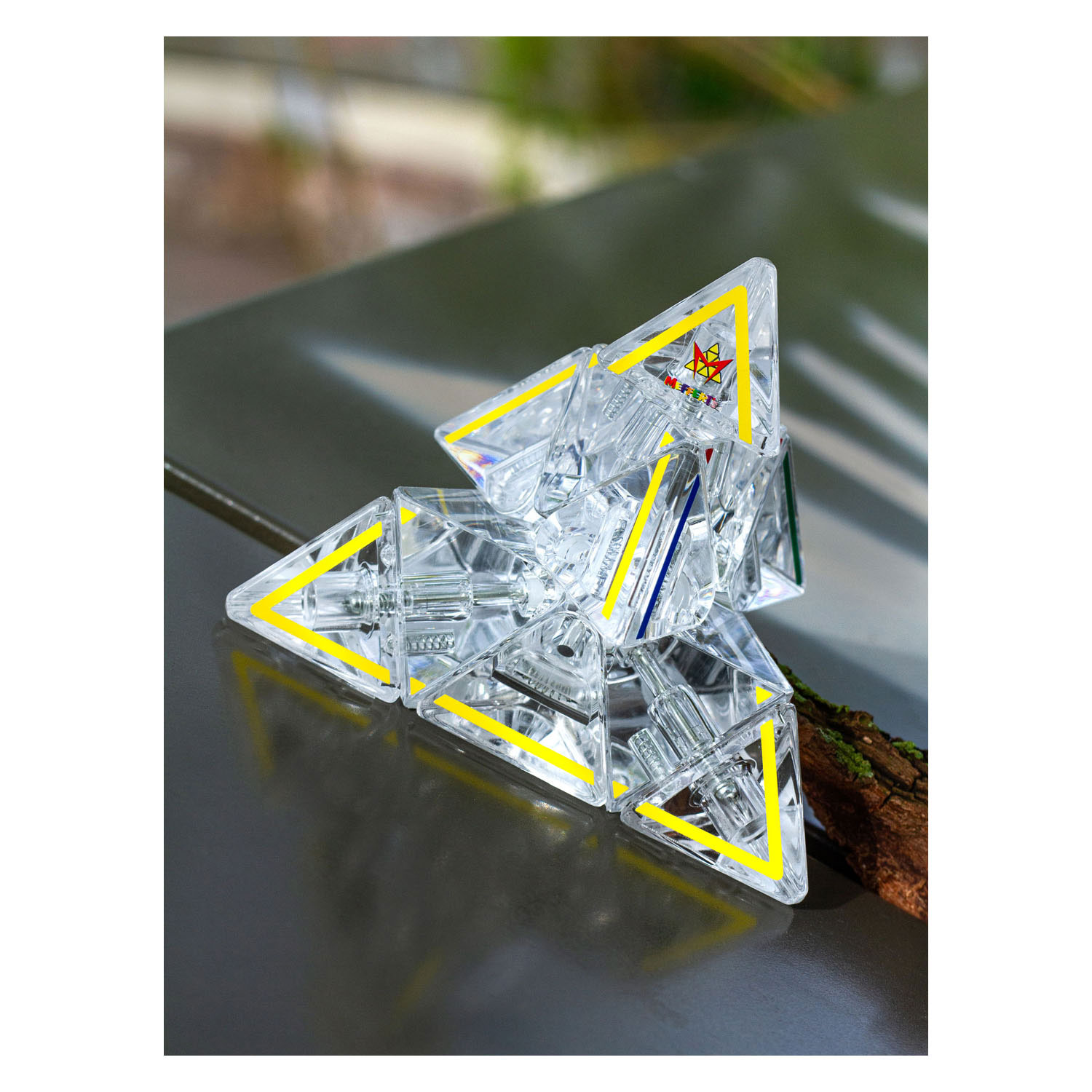 Pyraminx Crystal LE Breinbreker Puzzel