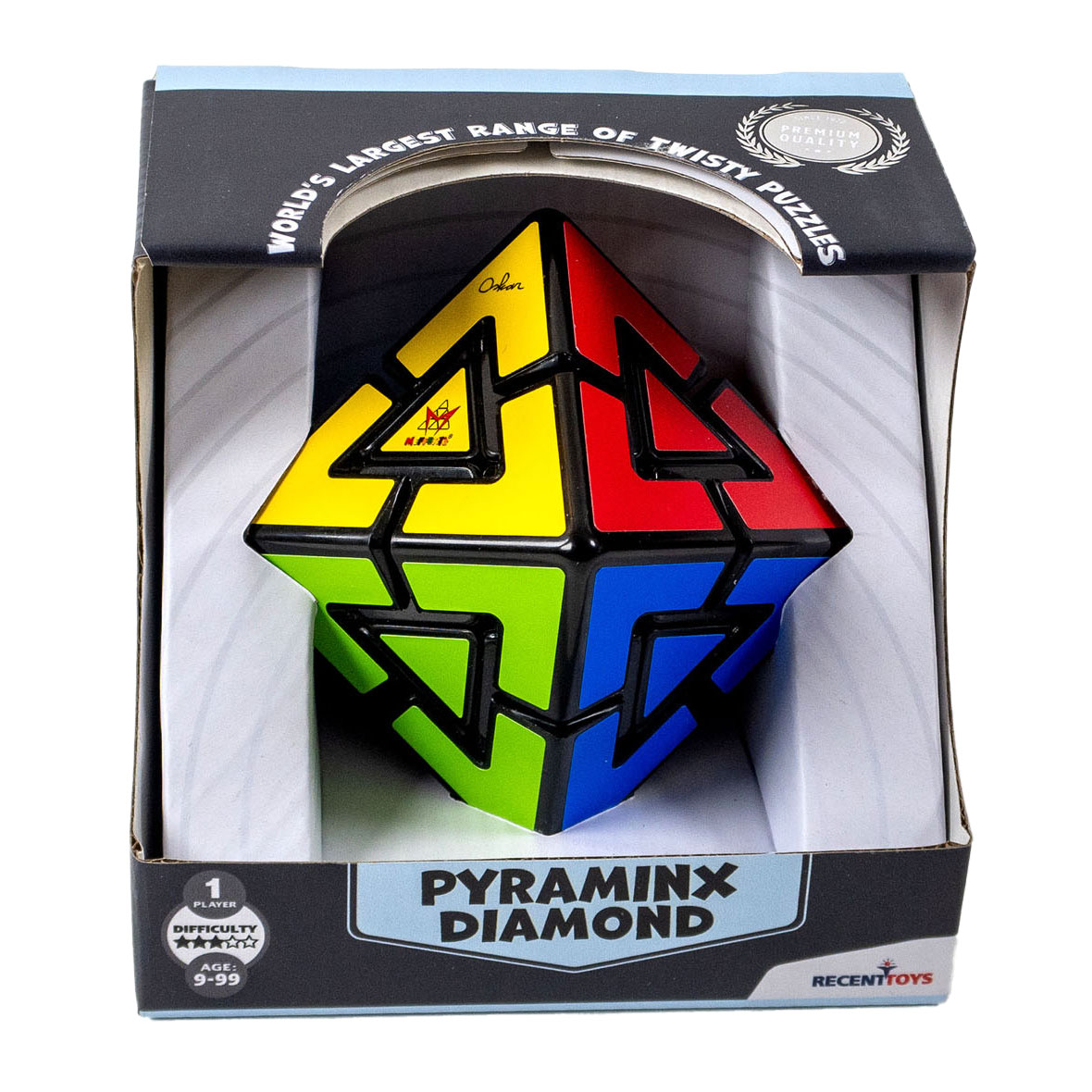 Pyraminx-Diamant-Denkaufgabe