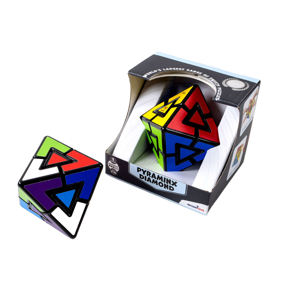 Pyraminx-Diamant-Denkaufgabe