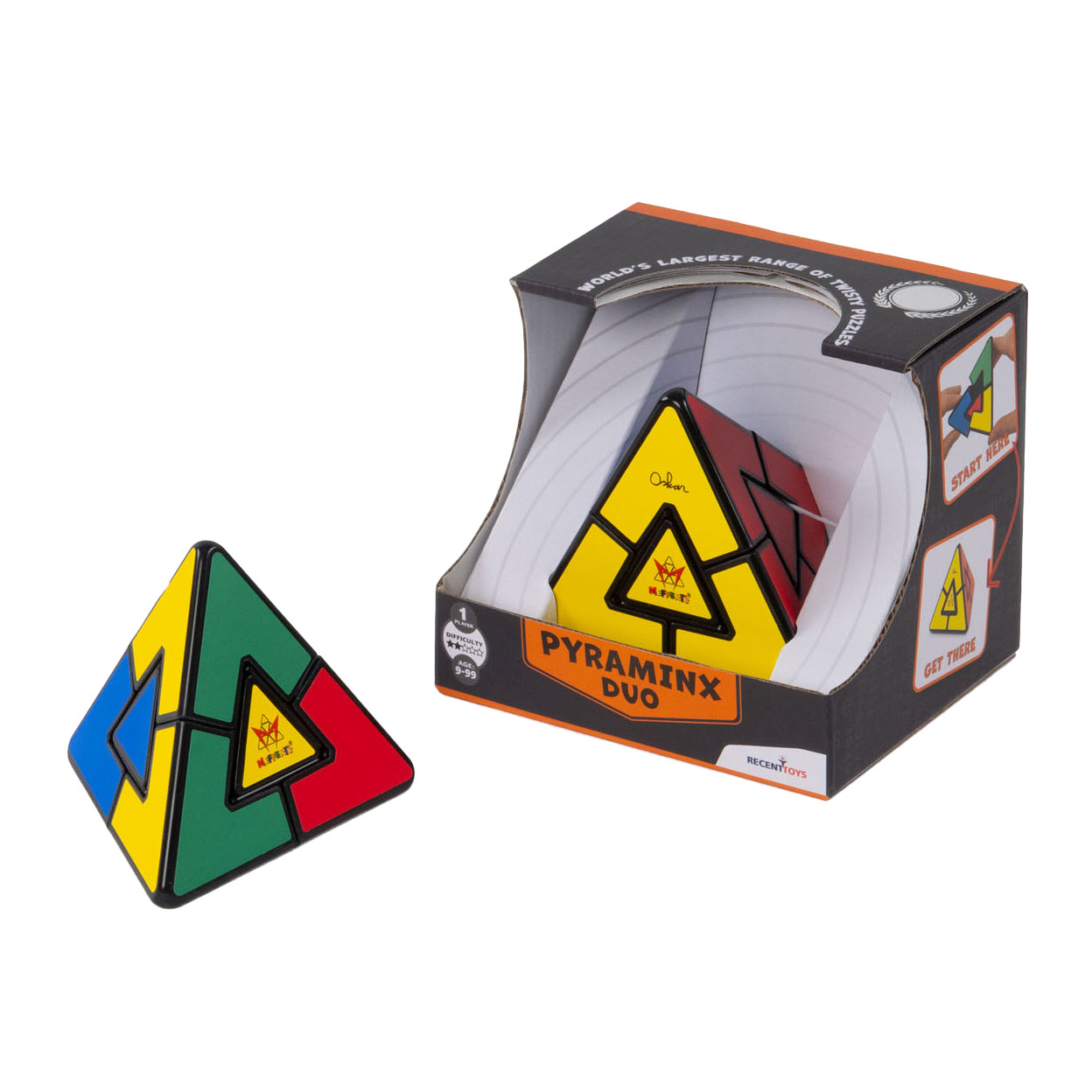 Pyraminx Duo Breinbreker Puzzel