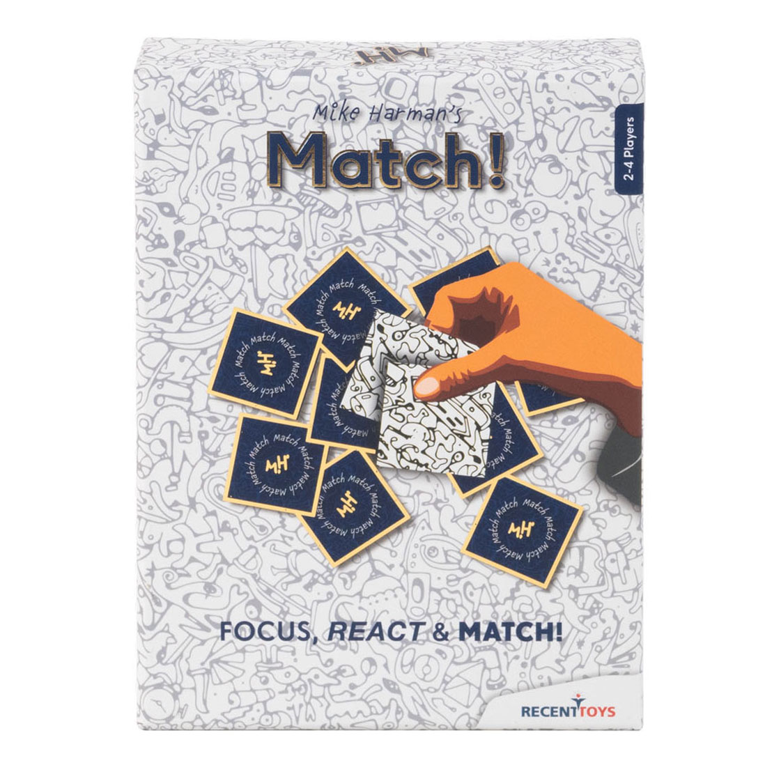 Jeu de cartes de match Mike Harman