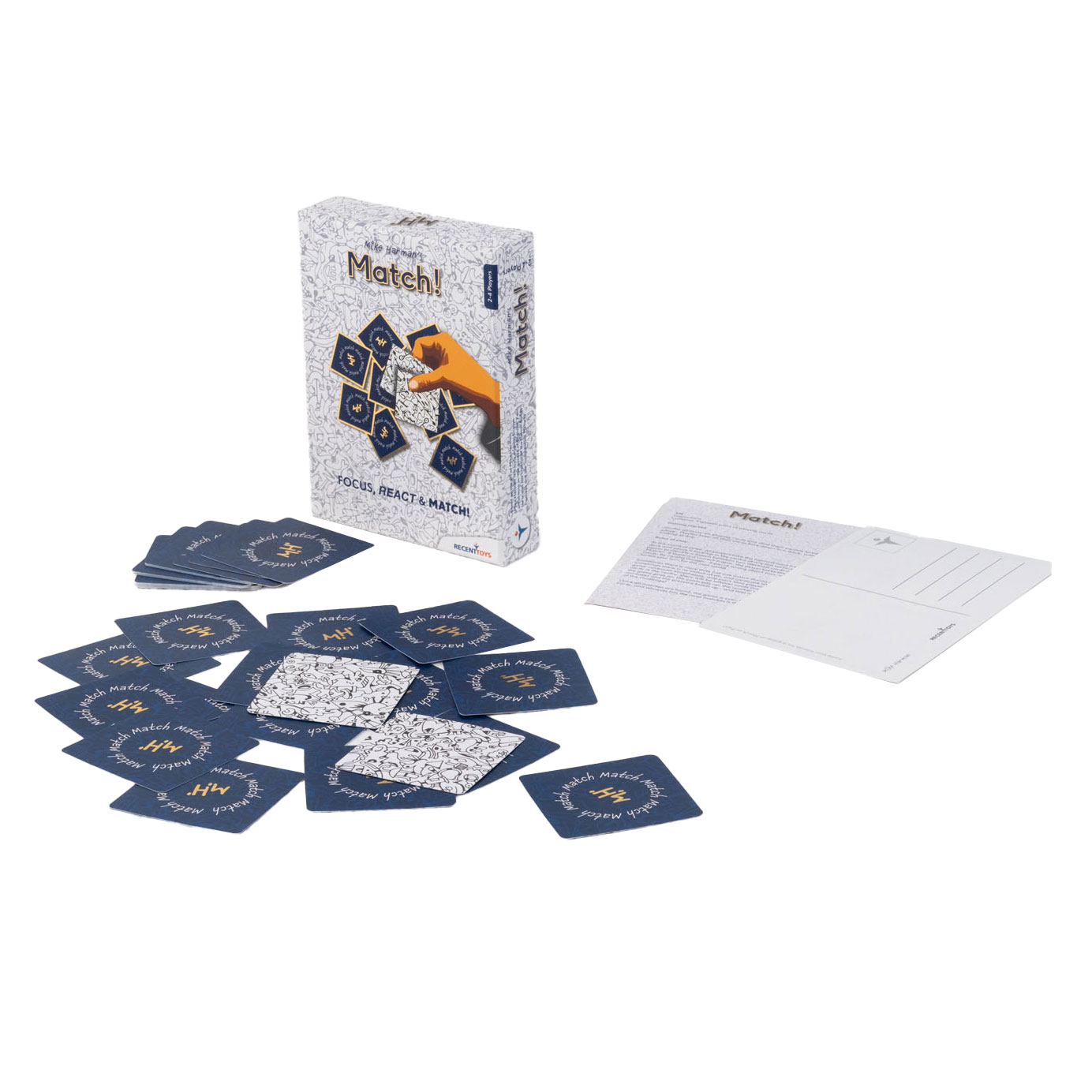 Jeu de cartes de match Mike Harman