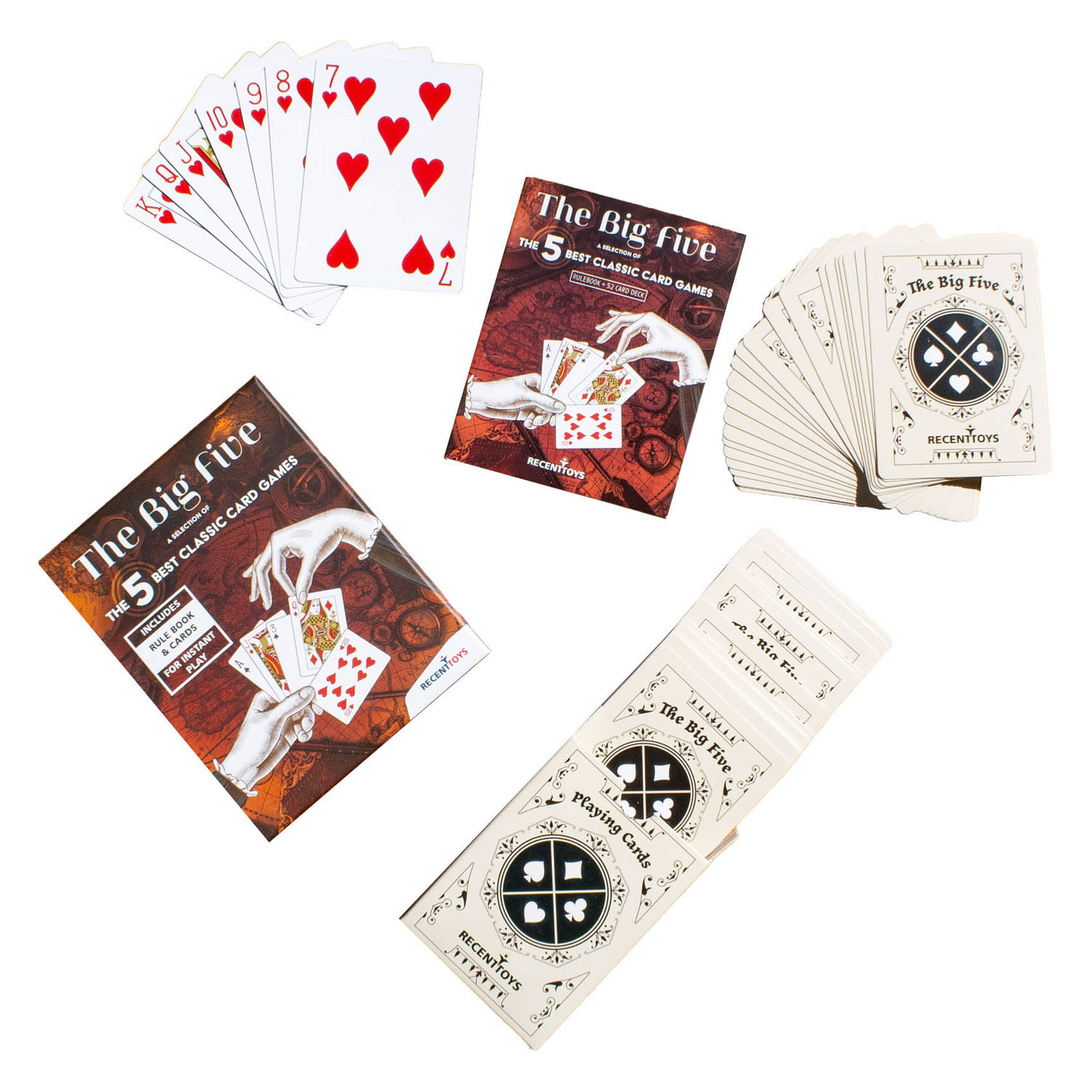 Le jeu de cartes BIG Five