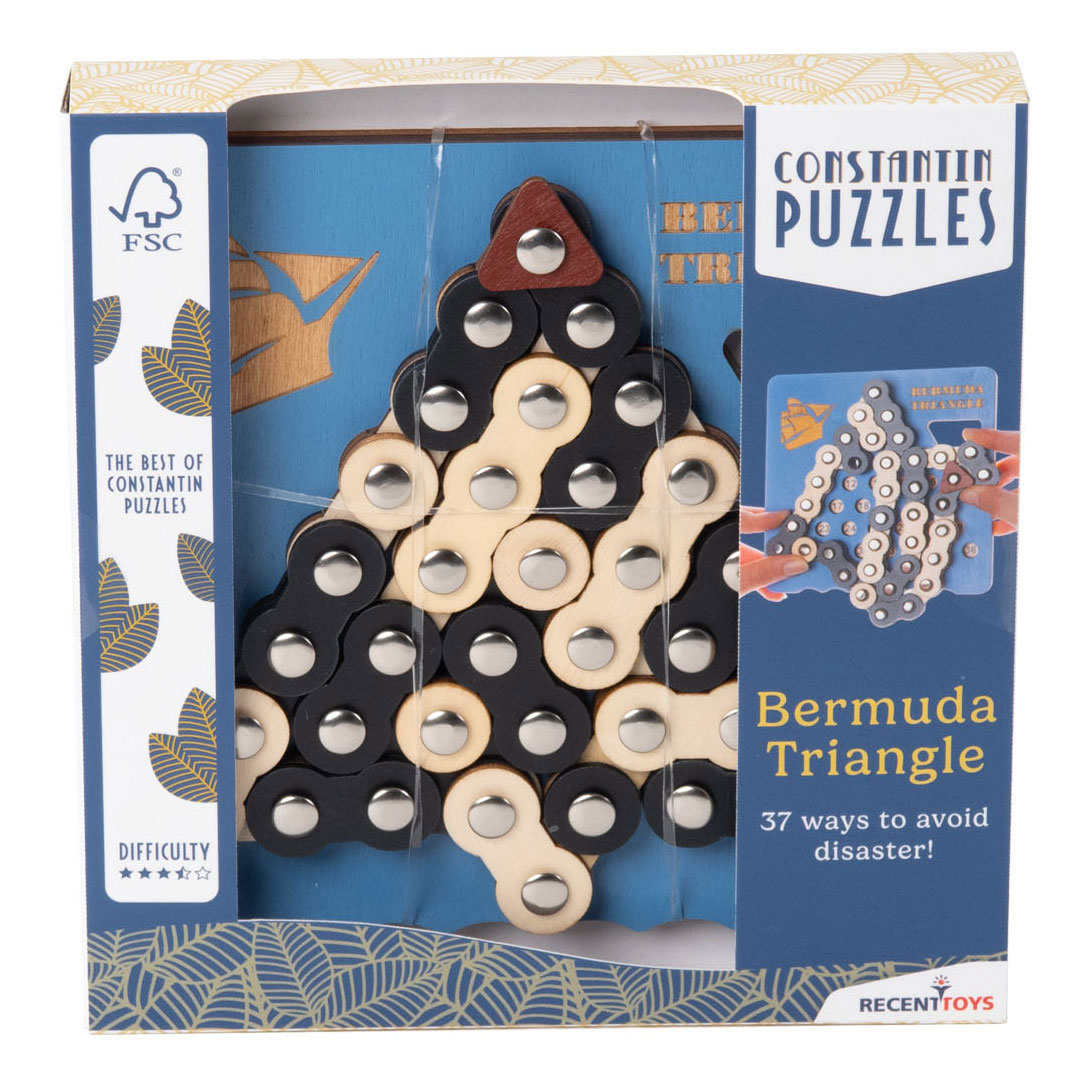 Bermida-Dreieck-Gehirnpuzzle