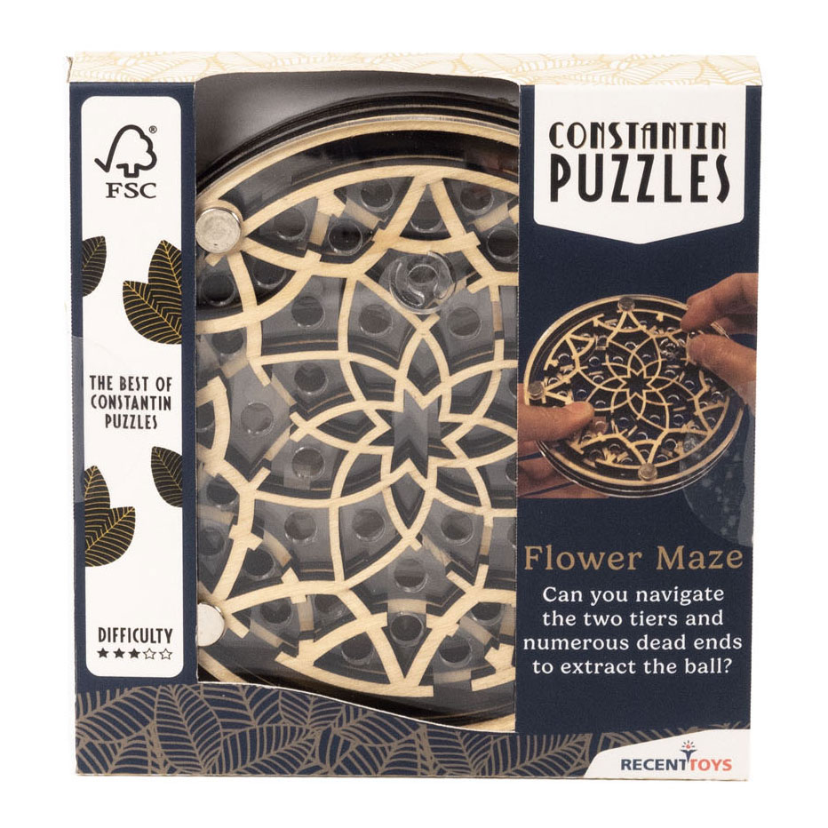 Flower Maze Breinpuzzel