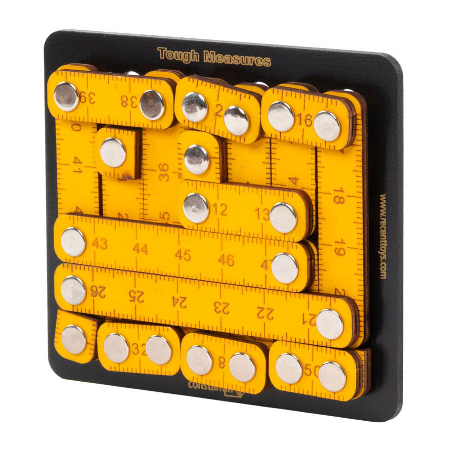 Puzzle cérébral de mesures difficiles