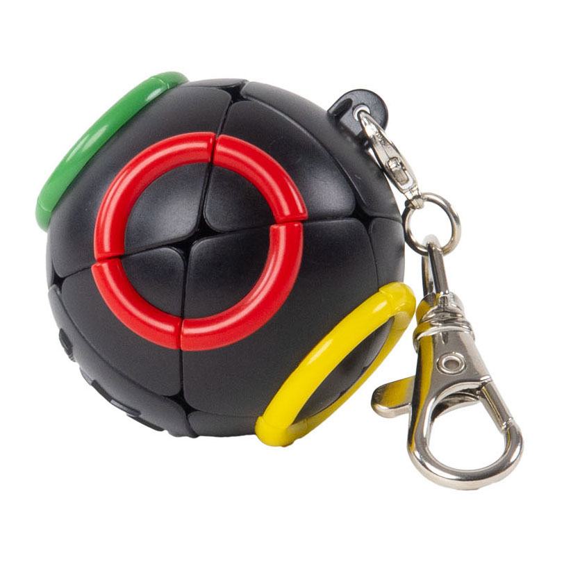 Porte-clés mini puzzle créatif en forme de boule