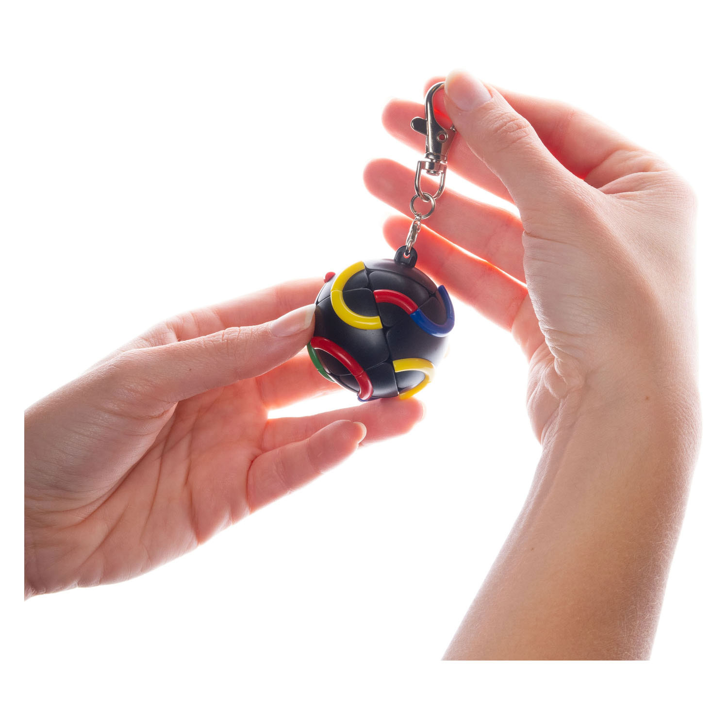 Mini-Schlüsselanhänger mit kreativem Ball-Gehirn-Puzzle