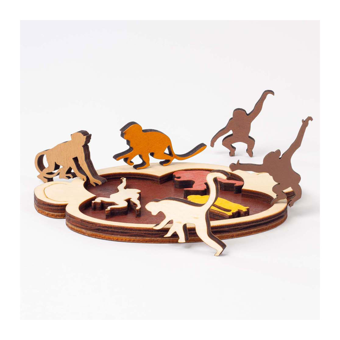 Dieren Monkey Madness Breinpuzzel