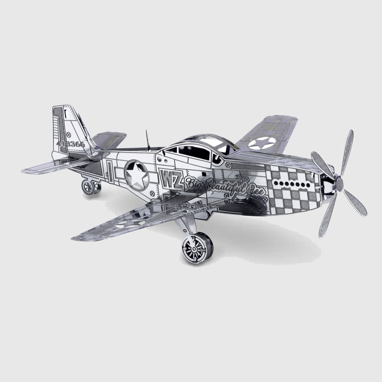 Métal Terre Mustang P-51
