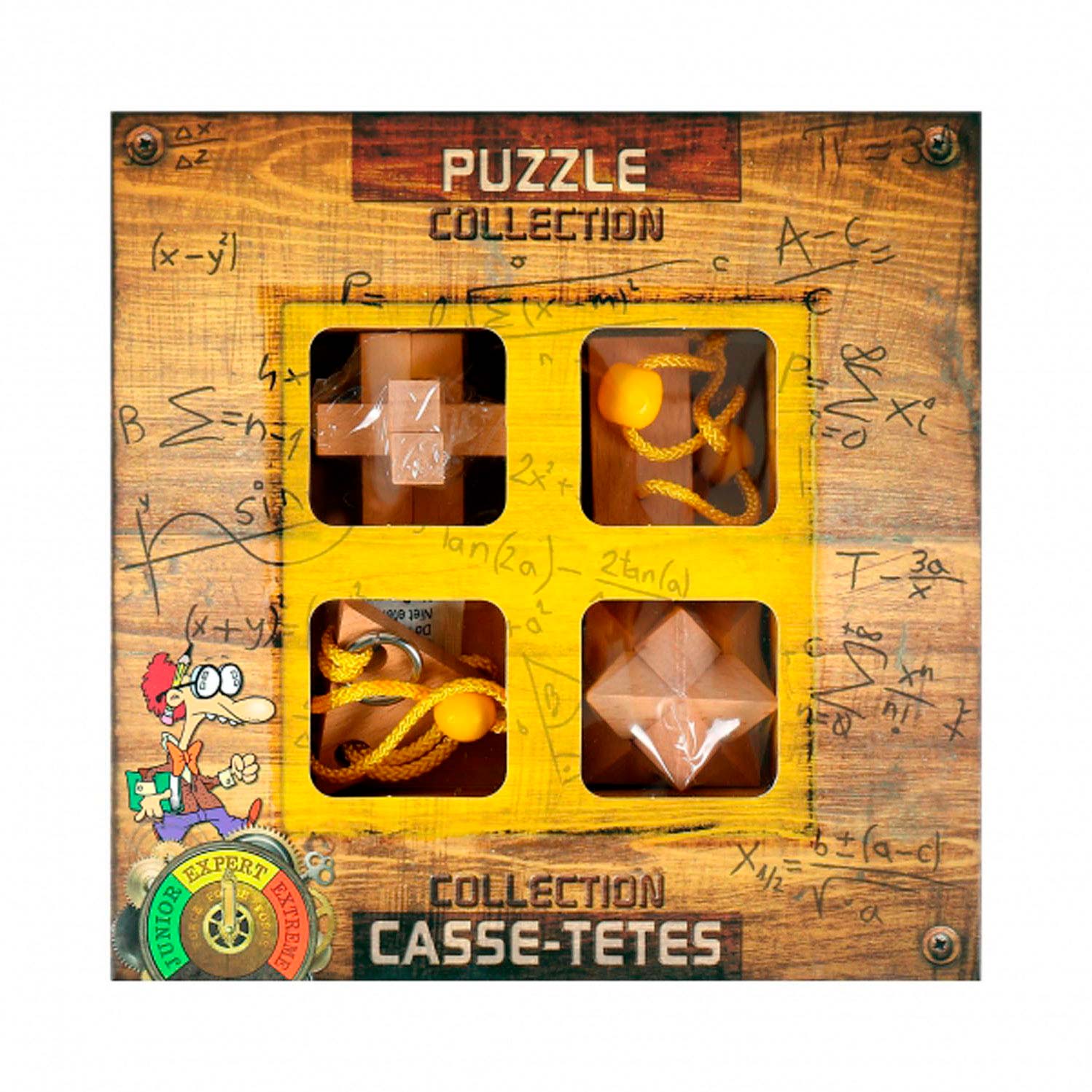 Puzzle Collection Holz EXPERT 4er Set 