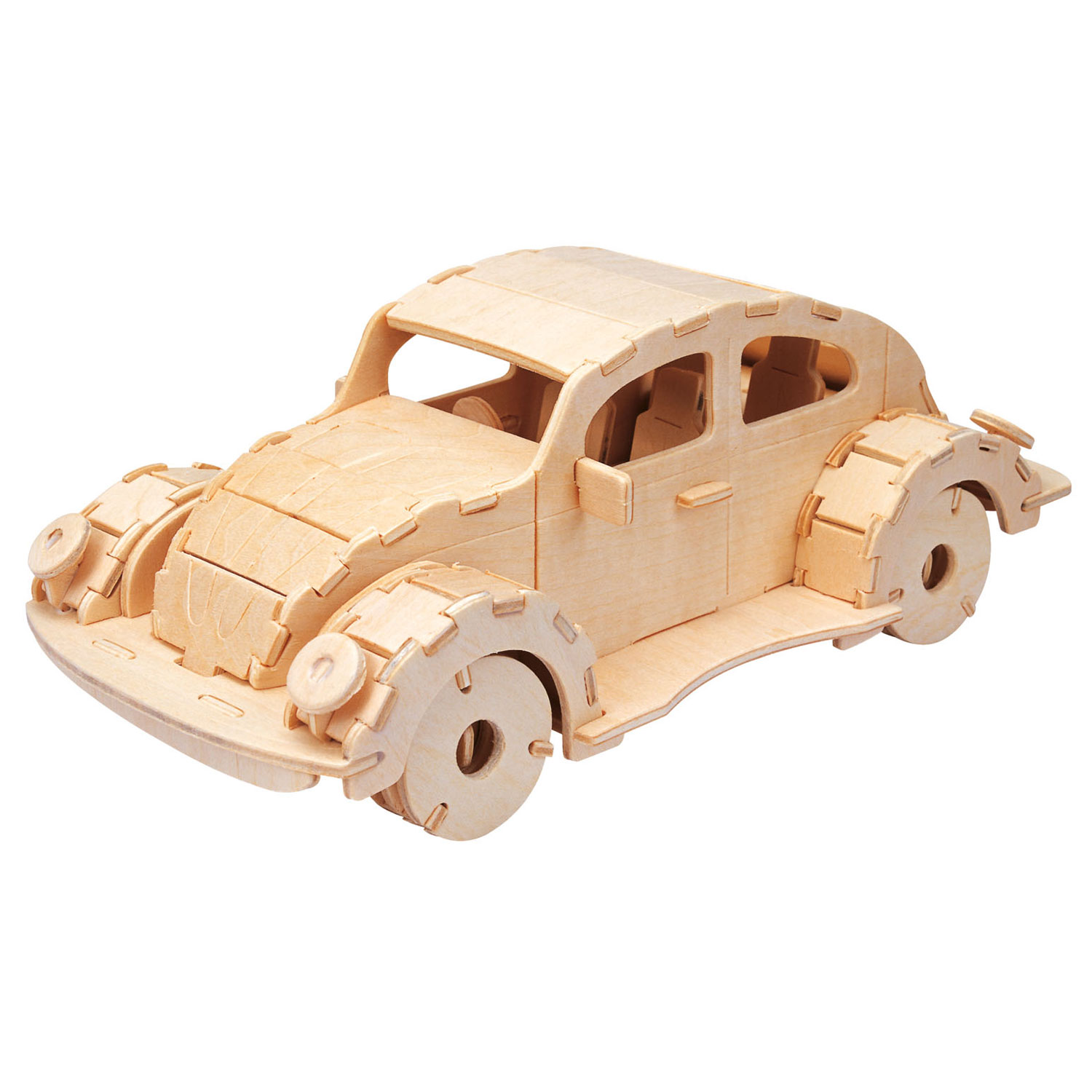 Gepetto's Workshop Houten Bouwpakket 3D - Auto