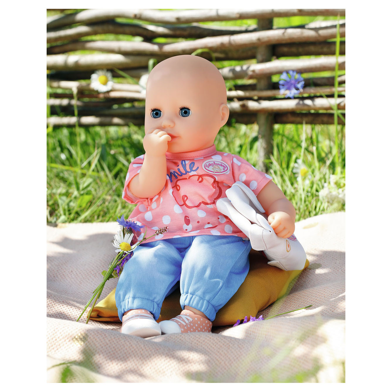 Baby Annabell Kleines Spielplatz-Outfit, 36 cm